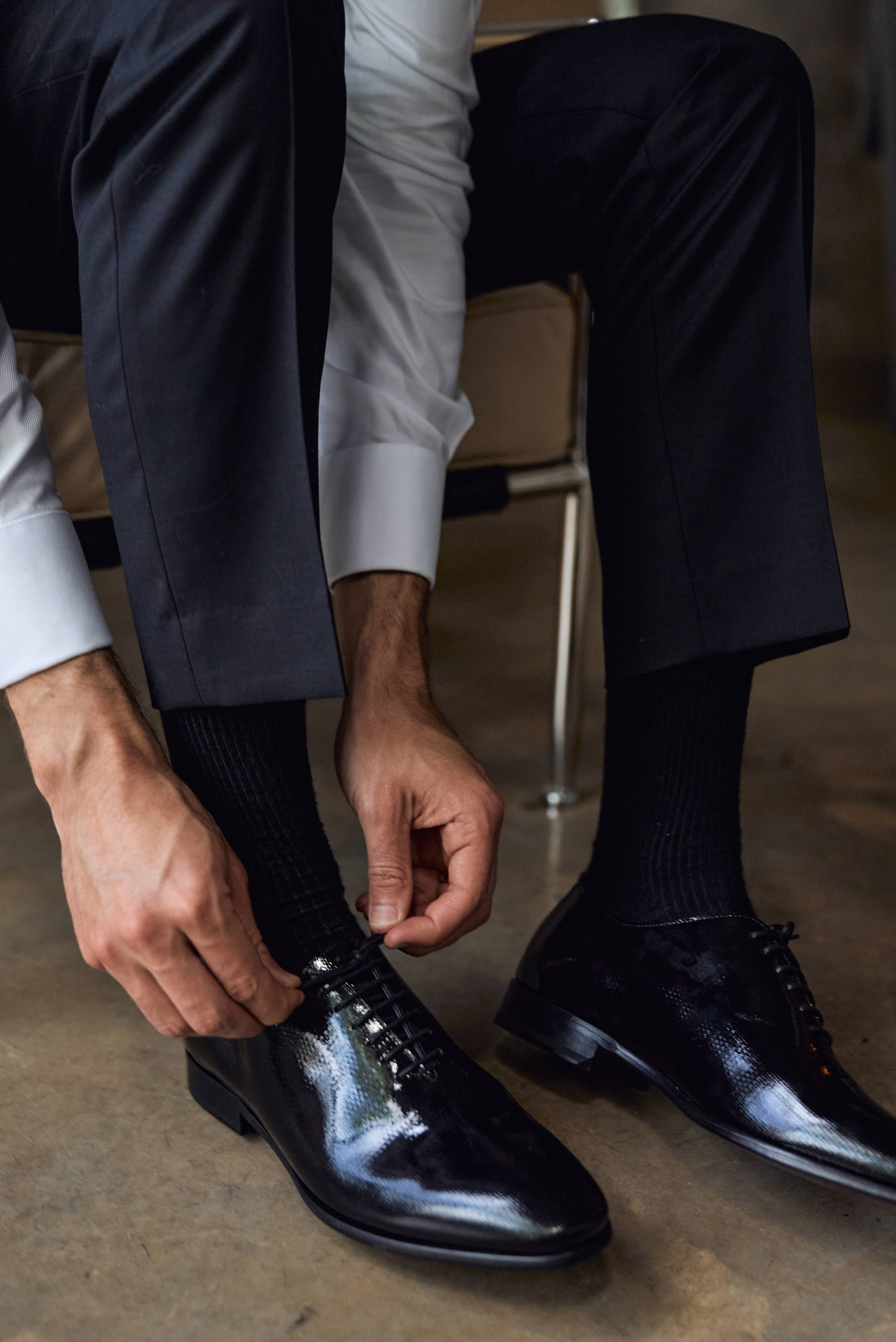 The Keating Black Oxford Shoes