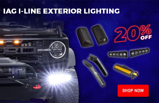 4th of July Sale - IAG I-Line Exterior Lighting 20% OFF!