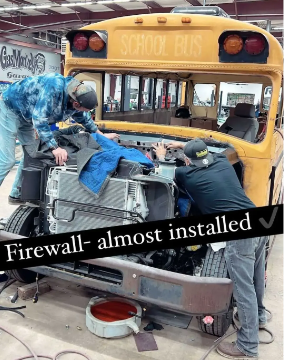 School Bus Remodel Soundproofing