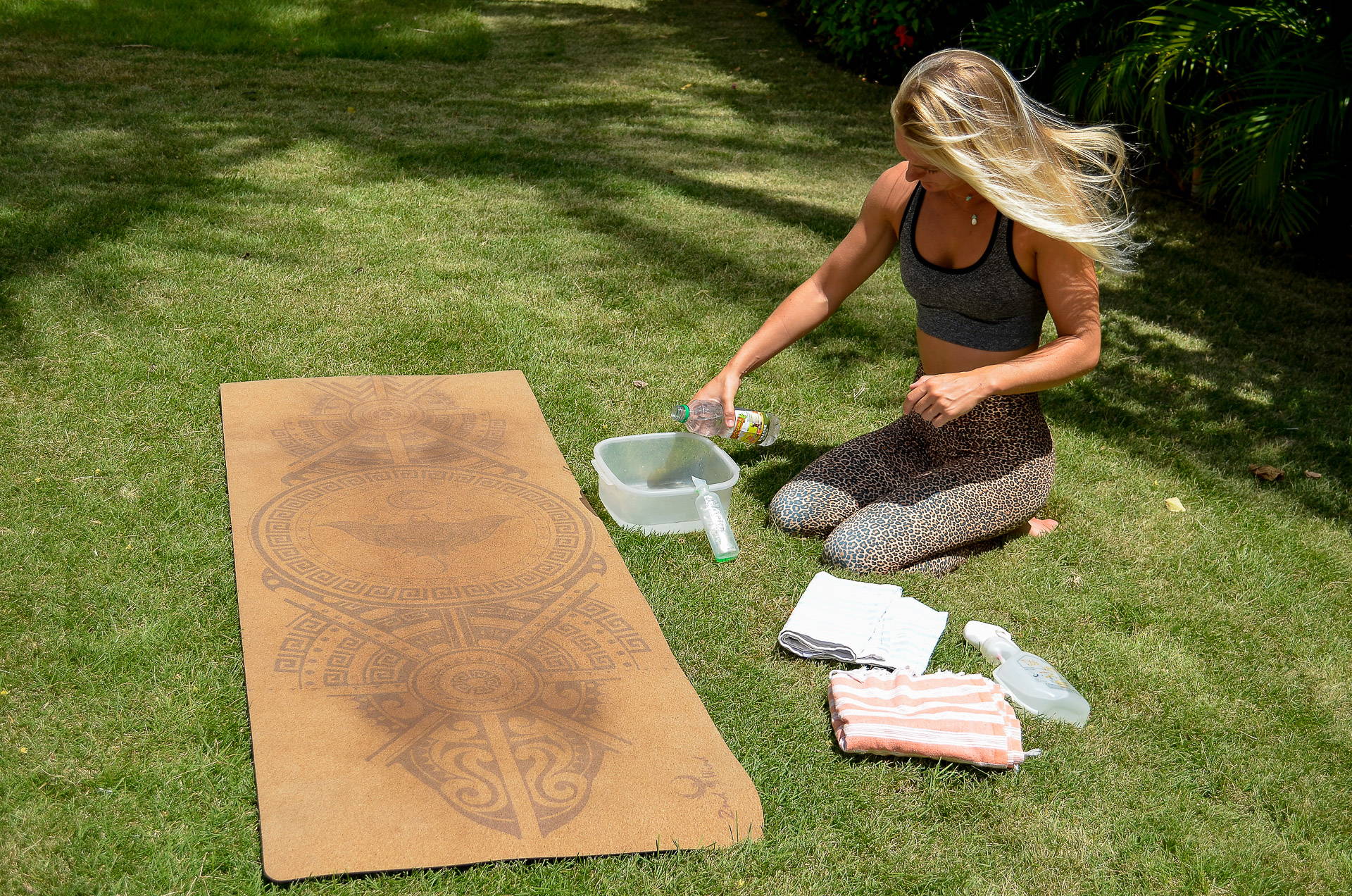 How to Clean a Cork Yoga Mat in 3 Steps