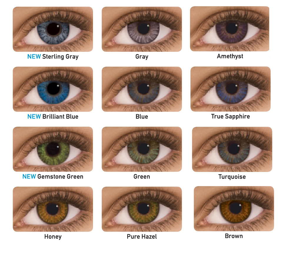 Best Colored Contacts For Dark Brown Eyes
