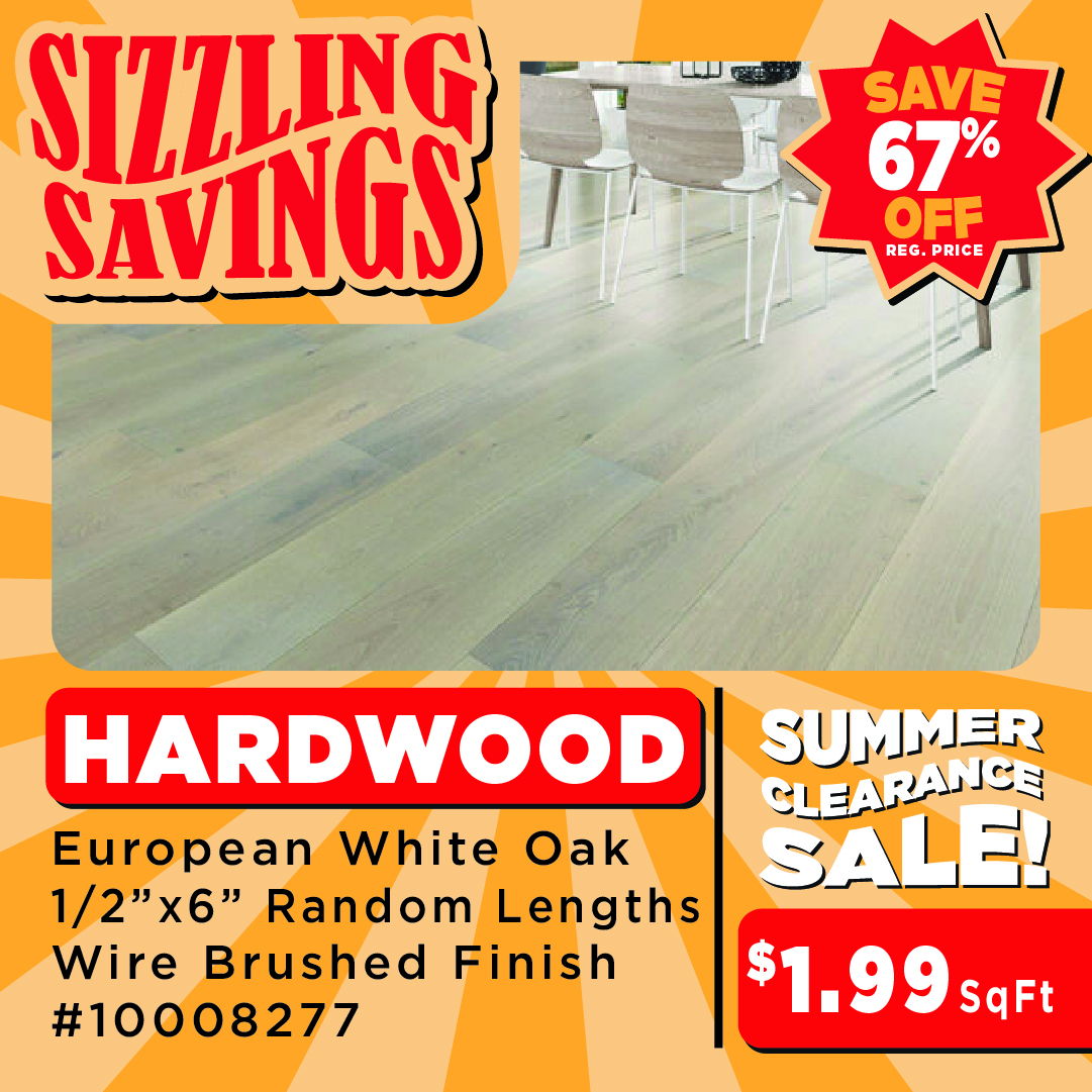 Nubrisa White Oak Hardwood Sizzling Savings