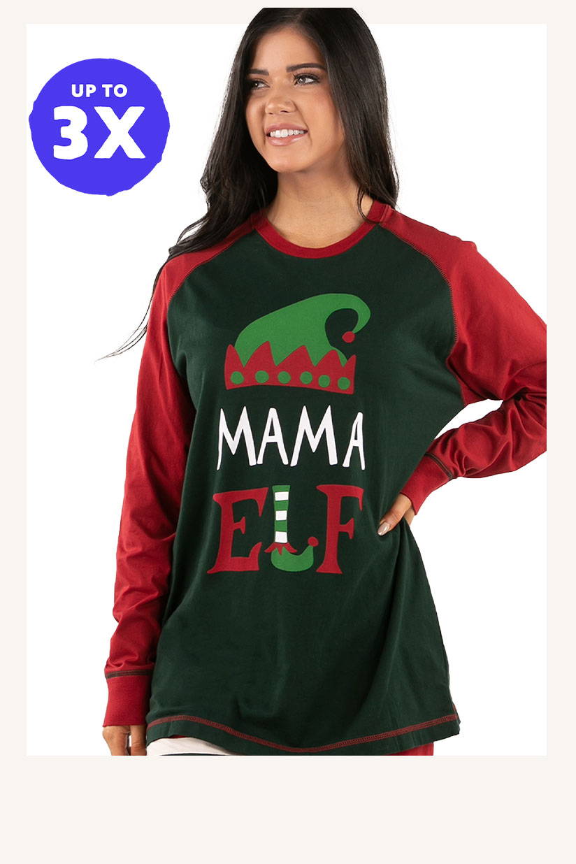 Matching Family Pajamas with Elf Names - LazyOne