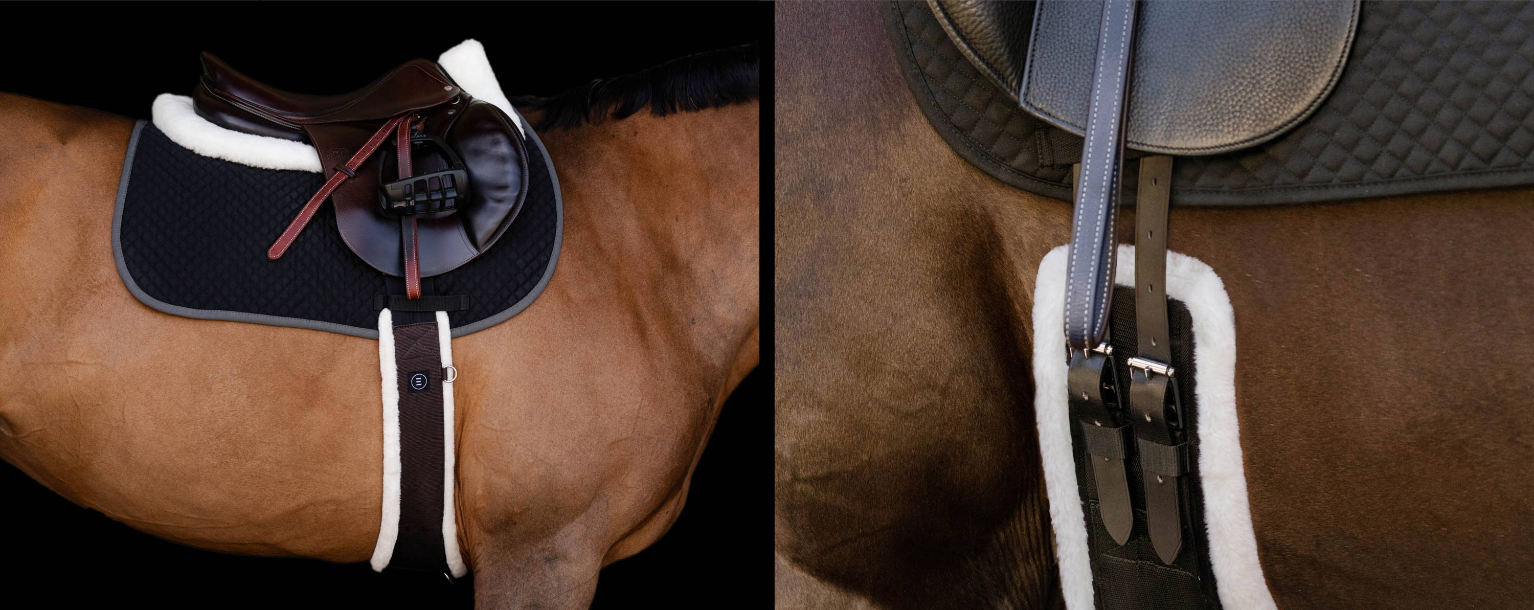 Essential Schooling and Dressage Girth with UltraWool Liner