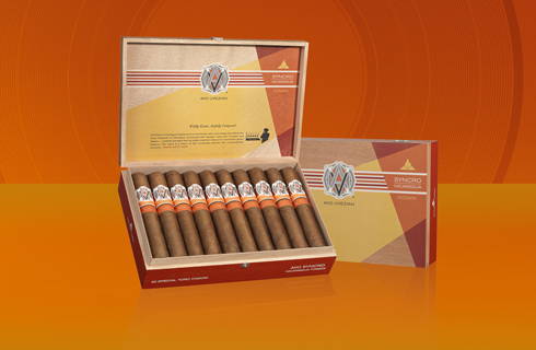 Box of AVO Syncro Fogata cigars