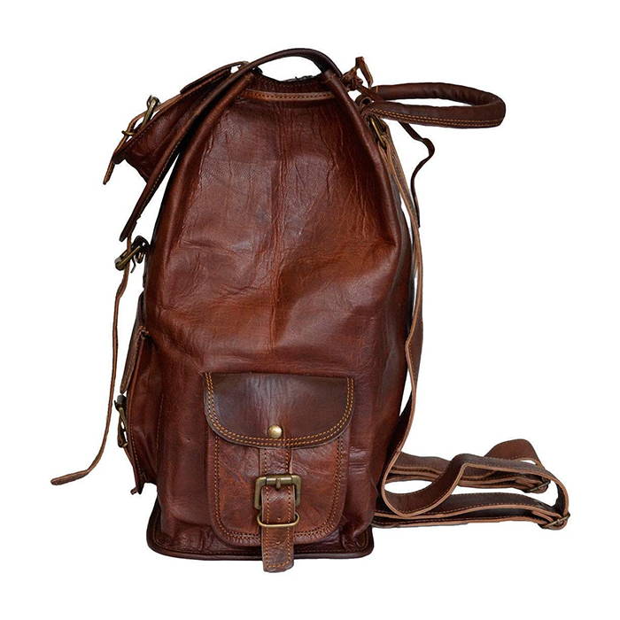 The Rucksack | Classic Leather Backpack for Men - Outdoor Backpack