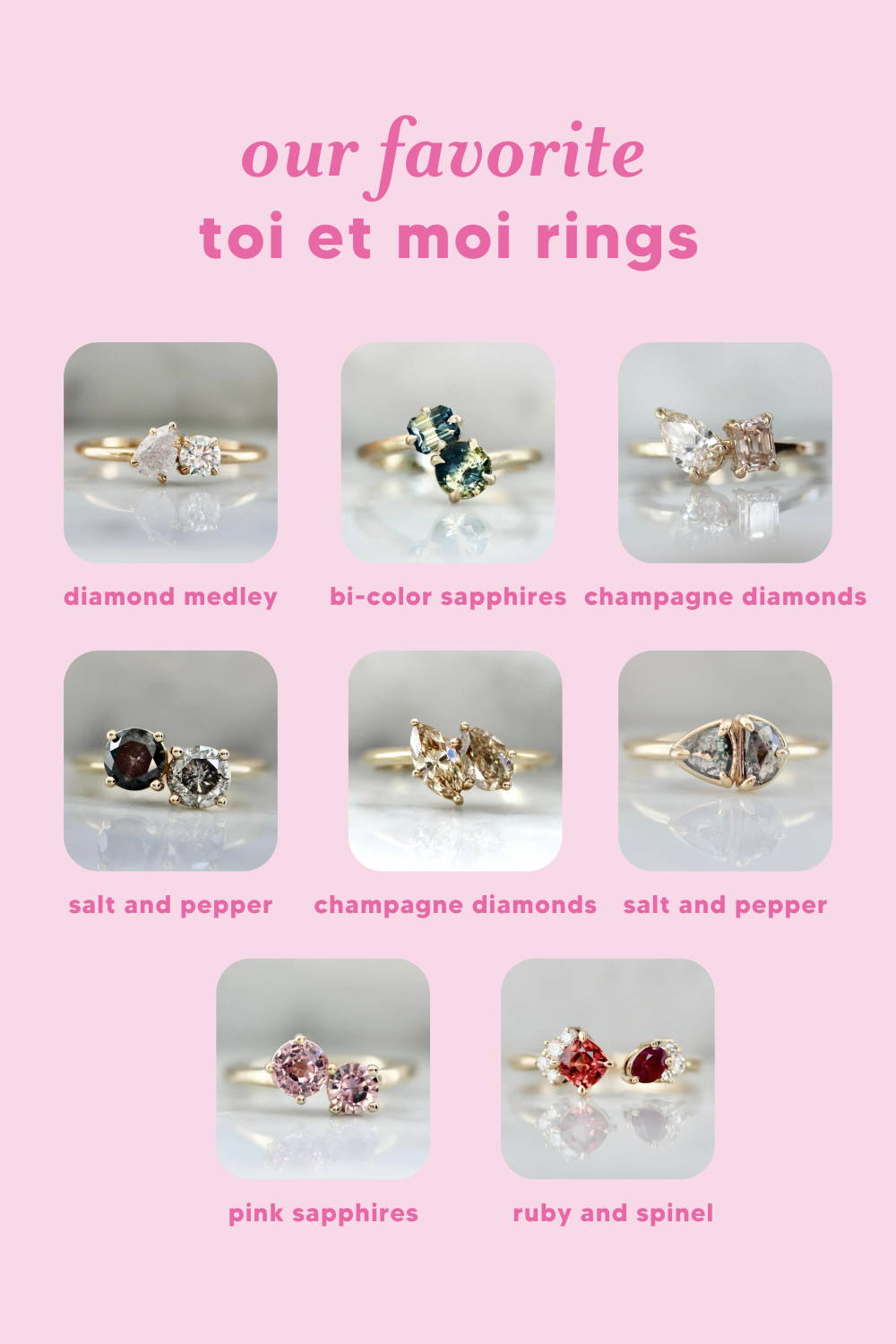 THE SUN AND MOON TOI ET MOI RING