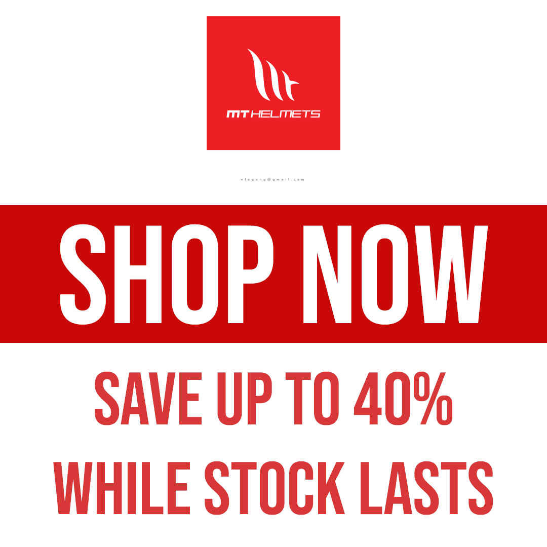 Save up to 40% on MT Helmets