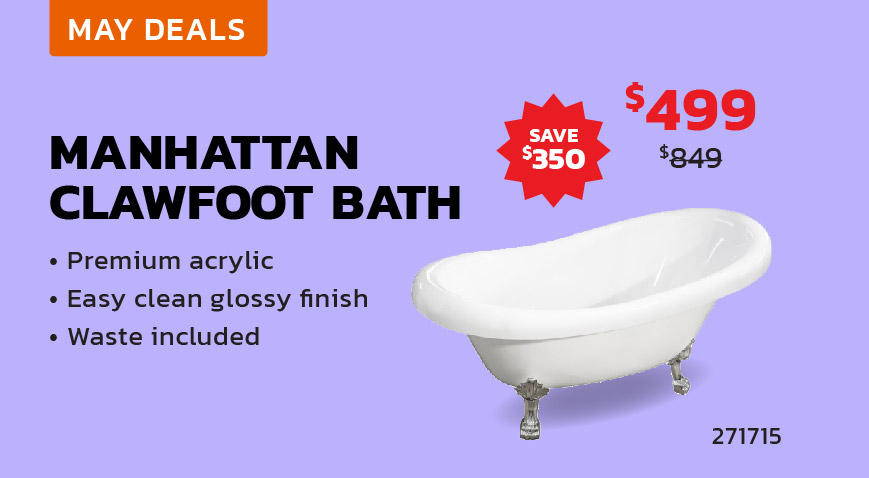 271715 Manhattan Clawfoot Bath