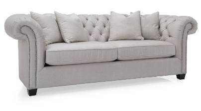 7000 Churchill Custom Tufted Fabric Sofa
