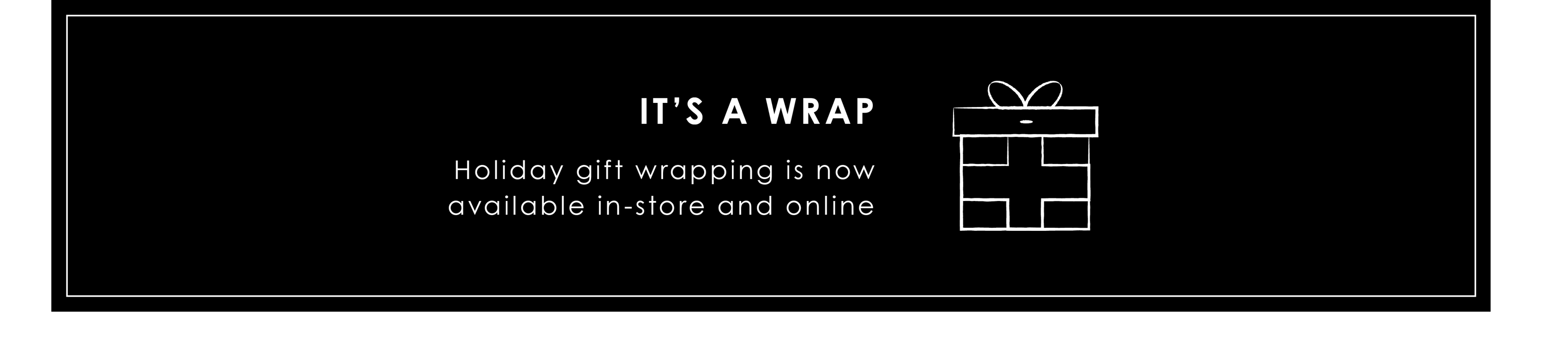 Boyds Holiday Gift Wrapping