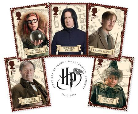 Royal Mail Harry Potter Magical Relams Dumbledore and Voldemort Mint UK  Collectible Postage Stamps
