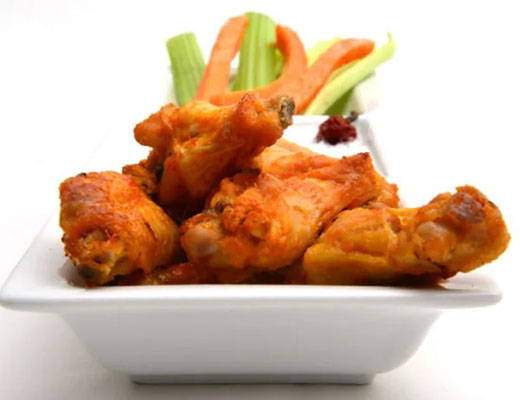 Image of Wings with Ruby Hot Red Savina Dipping Sauce