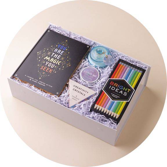 Gift box for creativity and inspiration