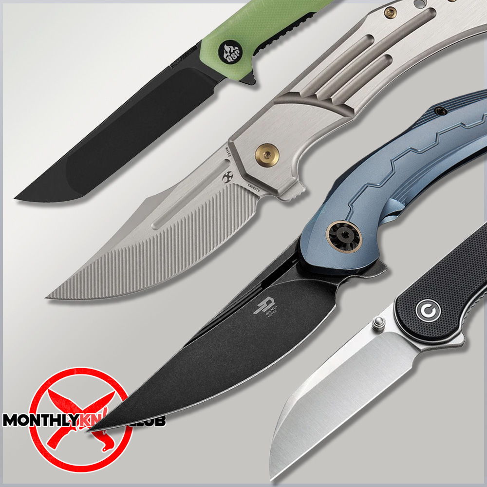 Starter, Standard, Tier 2, ONYX & ONYX PLUS Name Brand Knife Mystery Boxes for August 2026