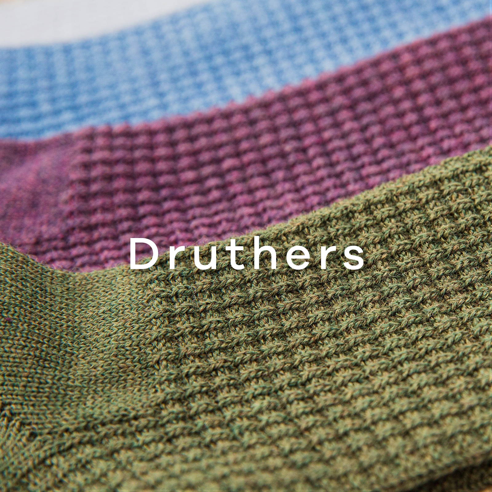 Close up of Druthers Waffle Knit Socks