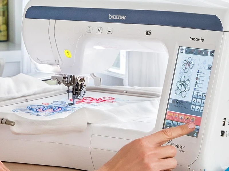 Brother Essence VE2300 Computerized Embroidery Only Machine 318 Built In Embroidery Designs