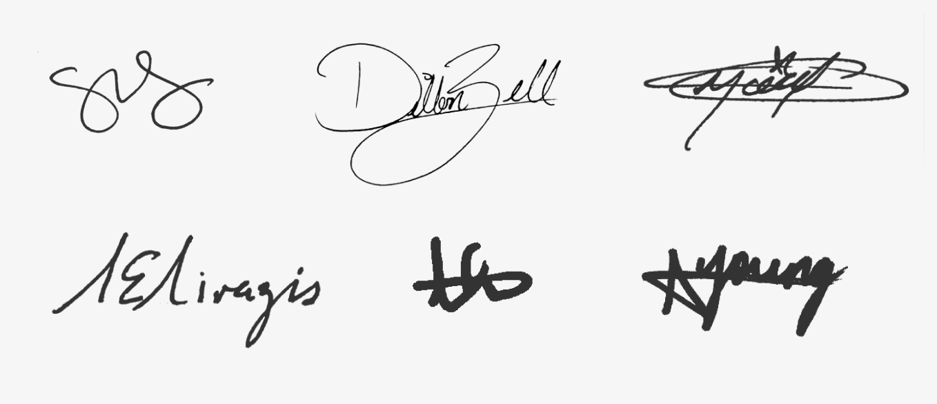 San Francisco signatures