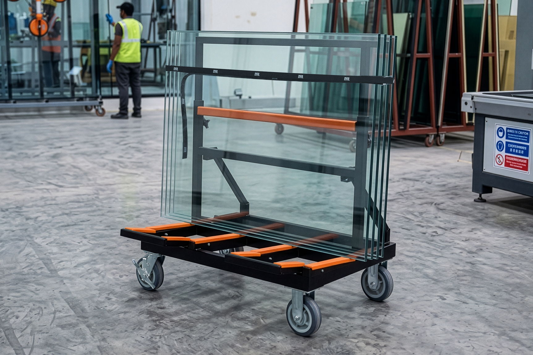 RYFA FOLDABLE DRYWALL CART