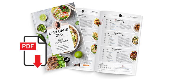 Kostenloses PDF zur Low Carb Diät