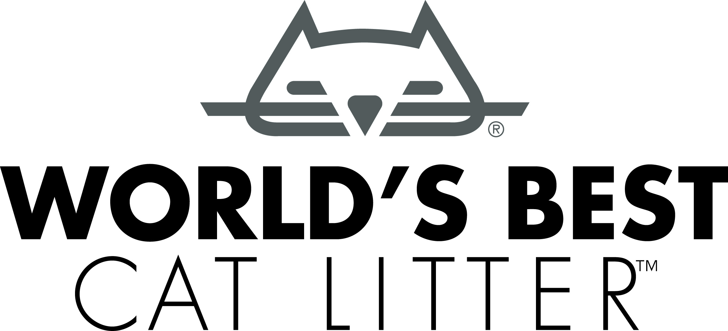 black and grey World's Best Cat littler Logo