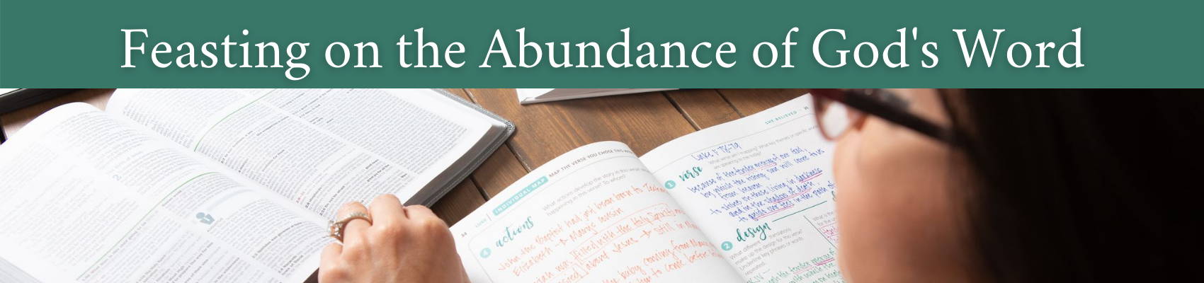 Feasting on the Abundance of God's Word