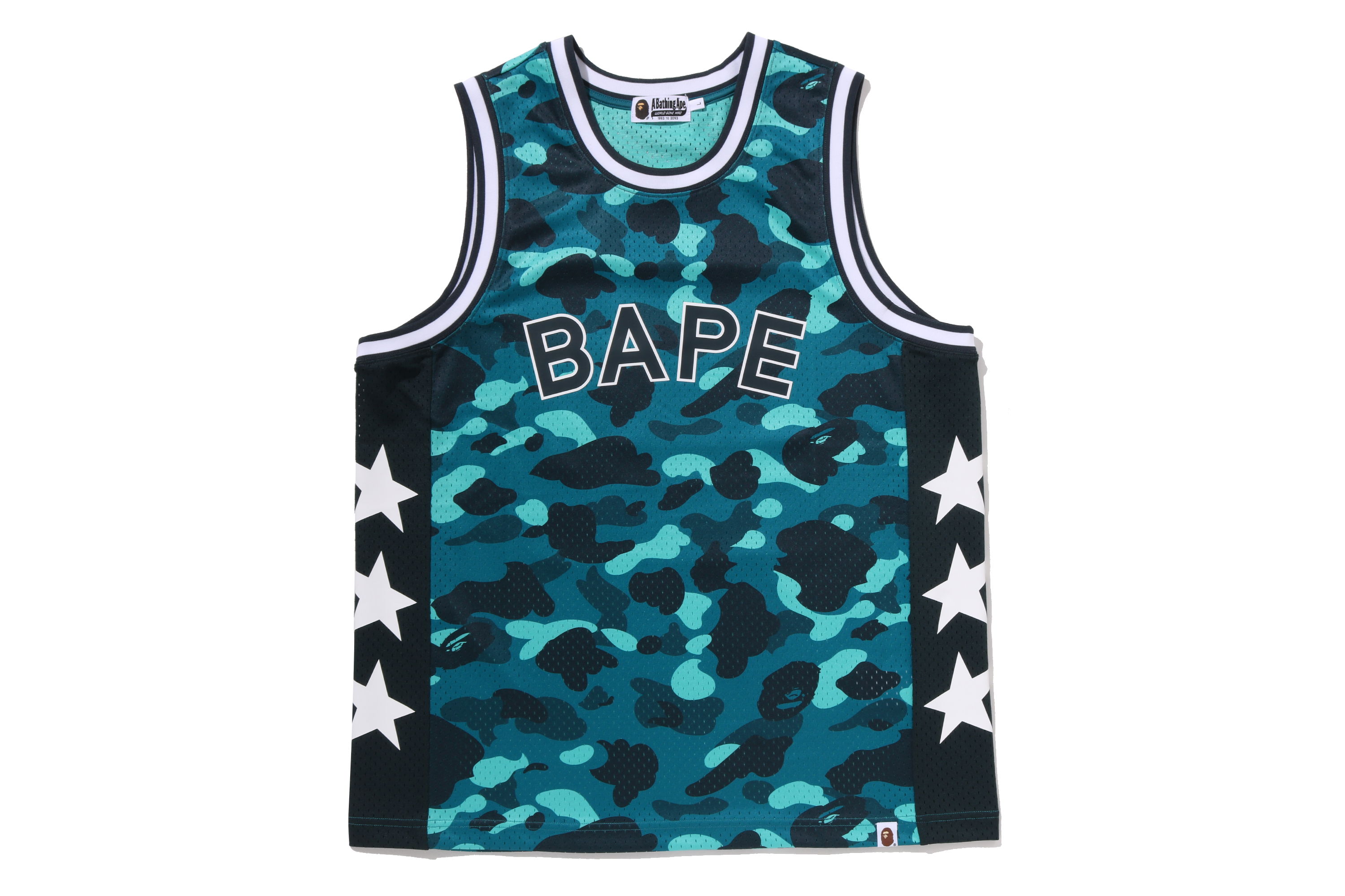 BAPE CAMO タンクトップ A BATHING APE（アベイシングエイプ）の「1ST CAMO BAPE STA TANK TOP