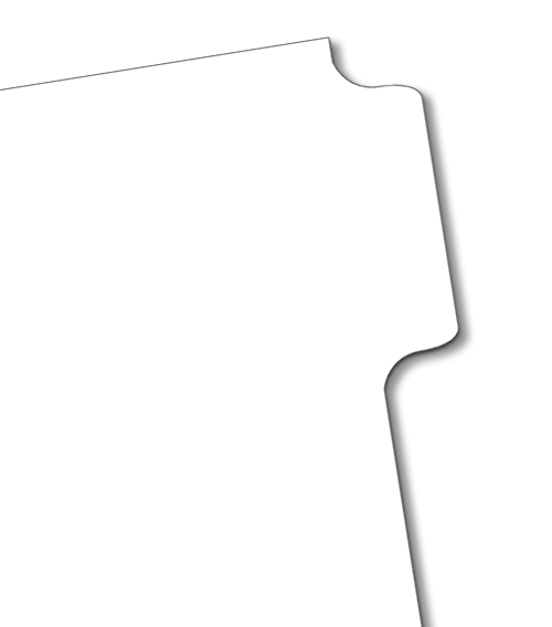 Blank - Plain Paper Collated 1/5 Cut Bottom Tab (Legal Size)