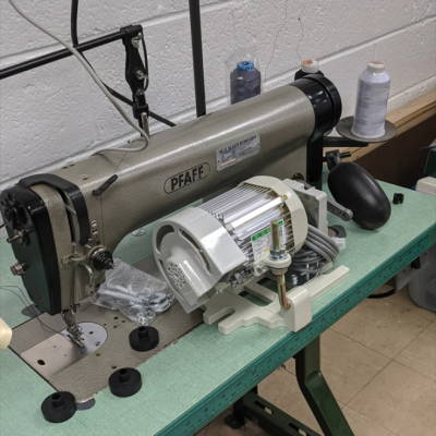 Old Industrial Sewing Machine