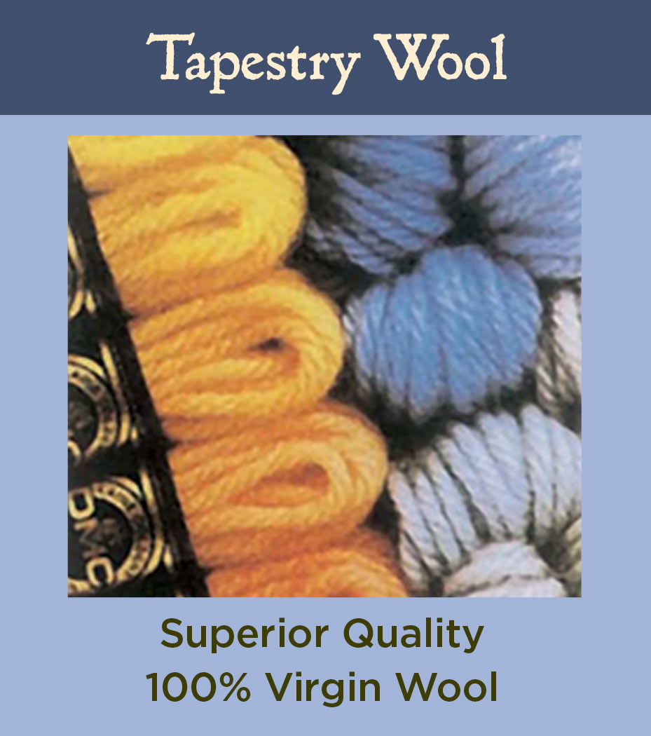Tapestry Wool—Superior Quality 100% Virgin Wool