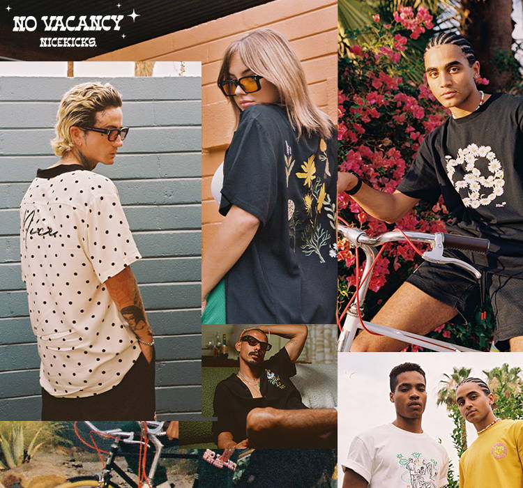 collage of models wearing be nice apparel