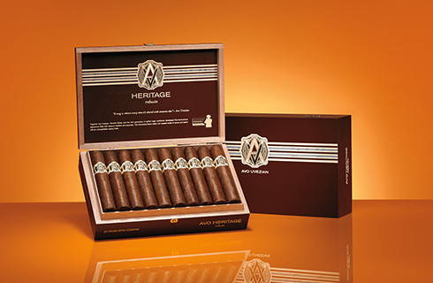 Box of AVO Heritage cigars