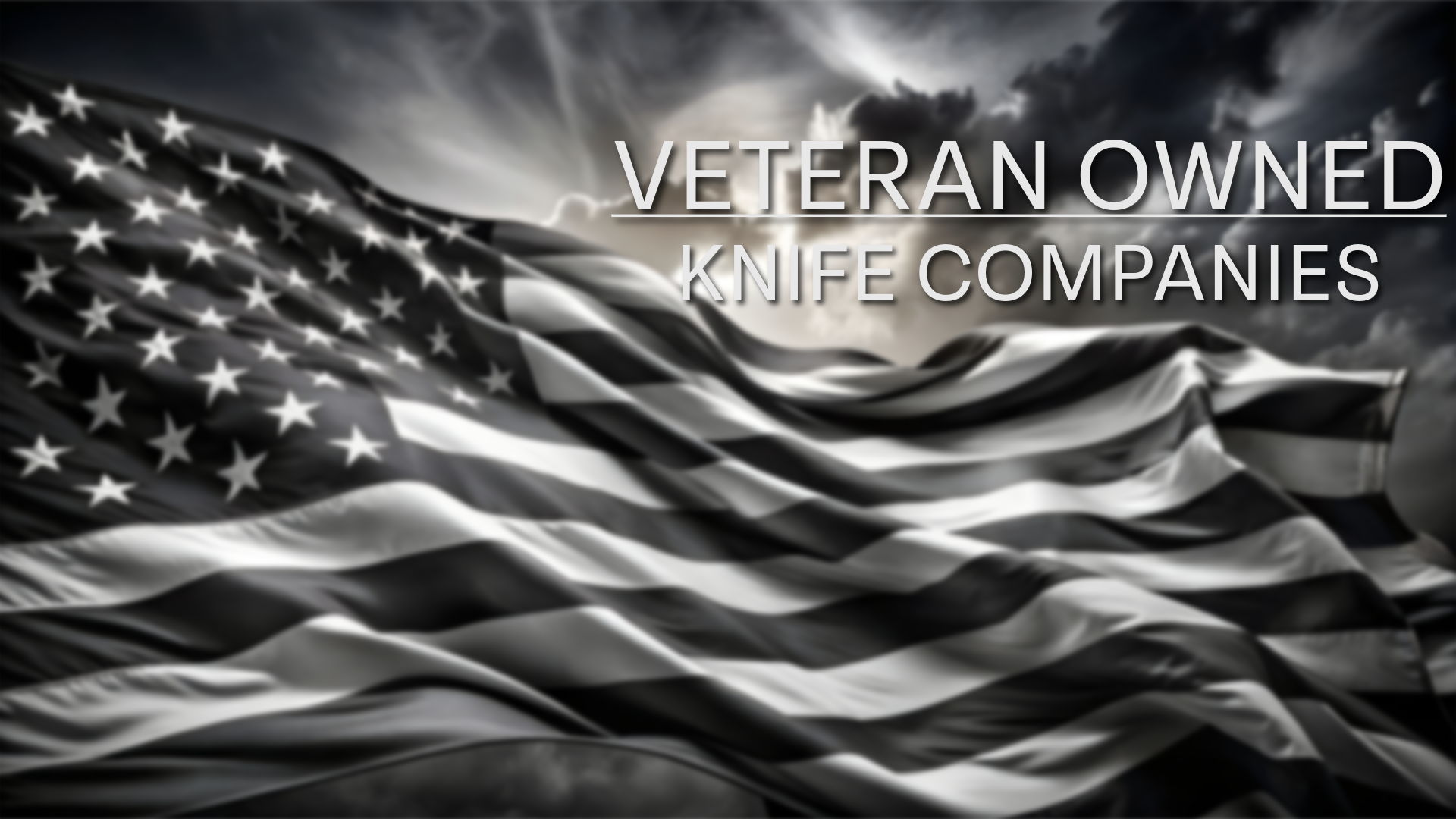 American flag with text 