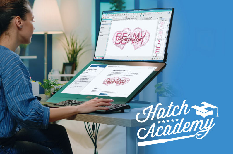 Hatch Academy - learn embroidery on any device