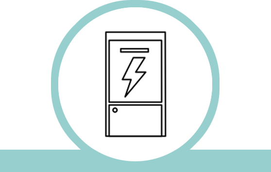 electric furnace illustration icon