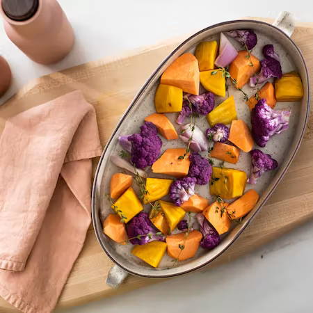Colorful Roasted Winter Vegetables