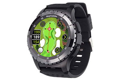 SkyCaddie LX5C golf GPS watch with ceramic bezel