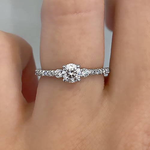 0.40 carat diamond ring