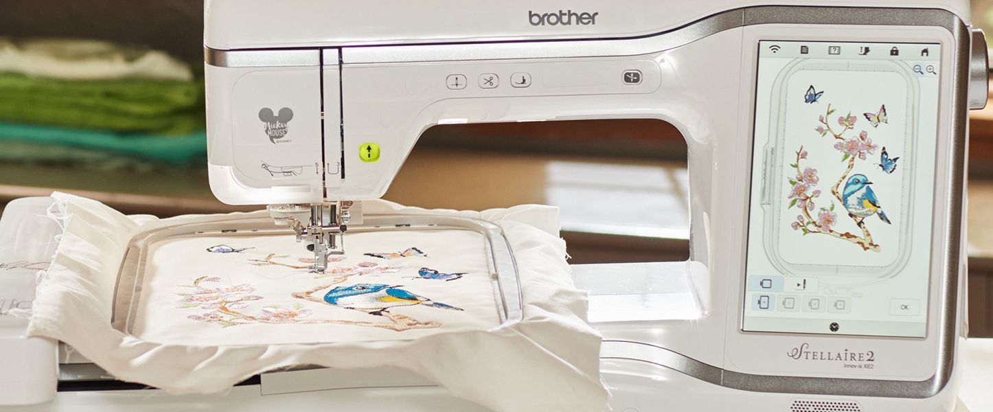 Brother XE2 Embroidery Machine LCD Display