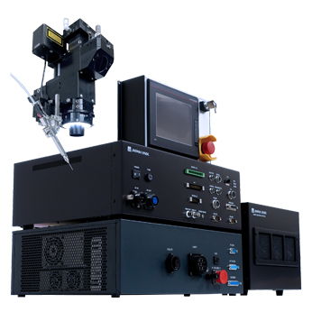 Laser soldering kit from japan unix, uld 02 and laser soldering head. Automated by Fancort Industries