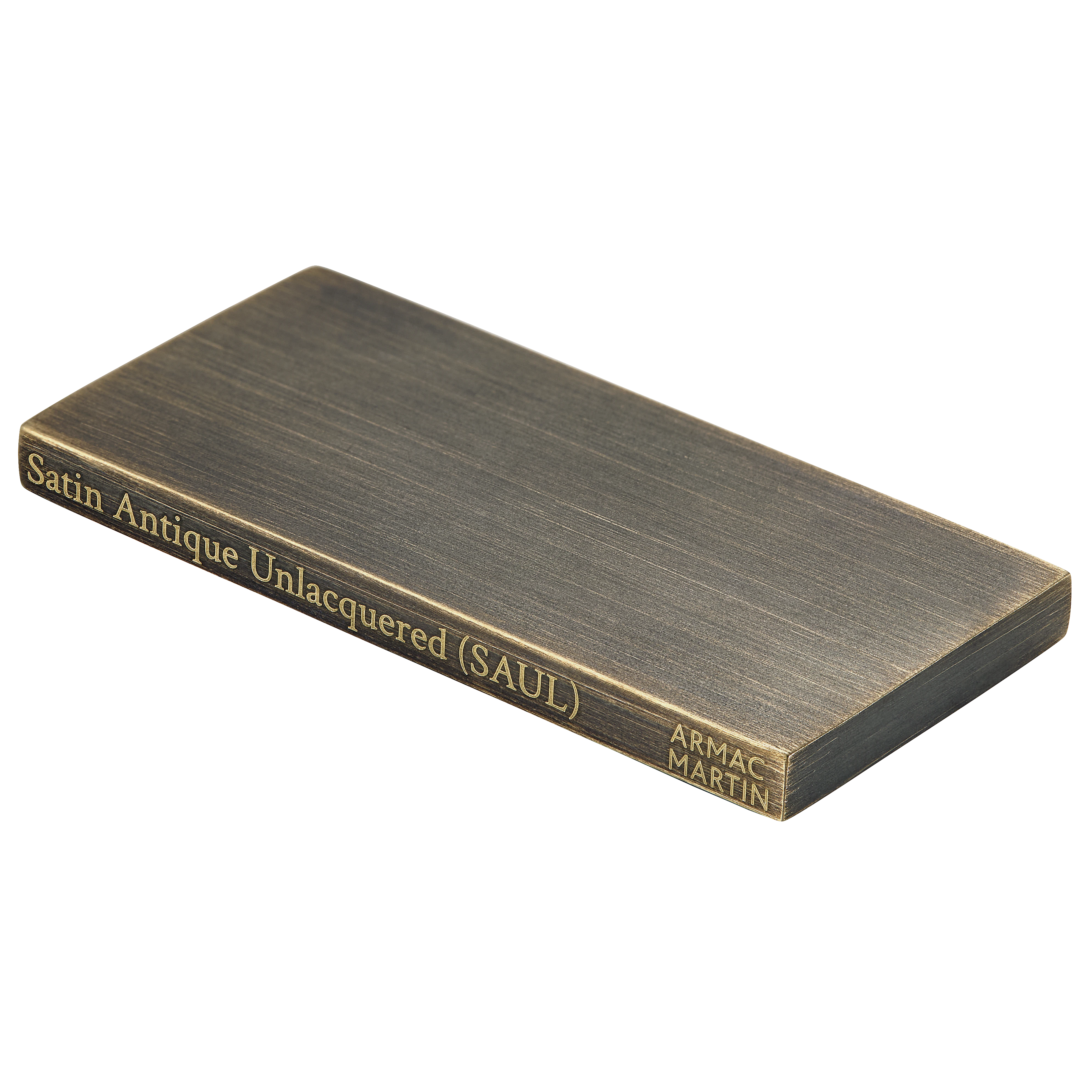 Satin Antique Unlacquered Finish Chip