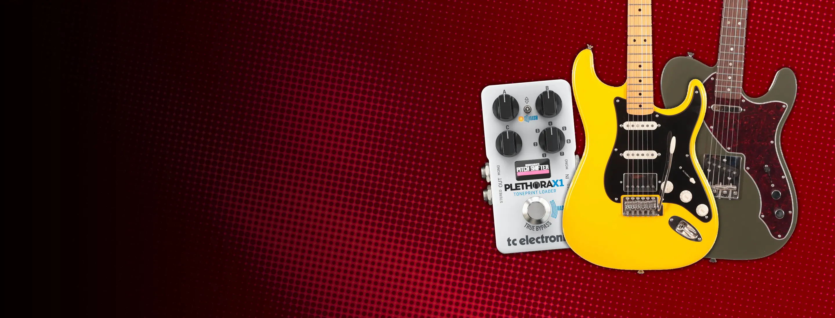 Free TC Electronic Plethora X1 worth £89.99 with select Squier FSR Classic Vibe guitars & basses - Andertons Music Co.
