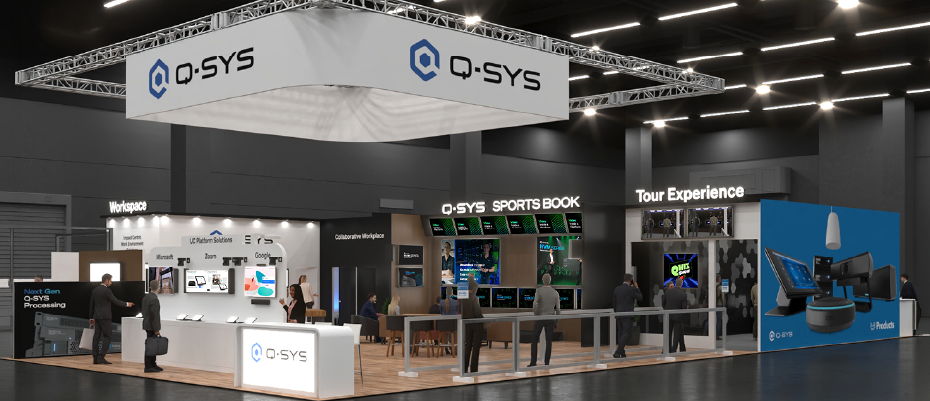 Info Com 2026 QSYS booth