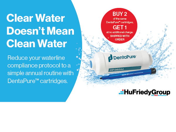 Clear water doesn't mean clean water; promote Dentapure cartridges for water safety.