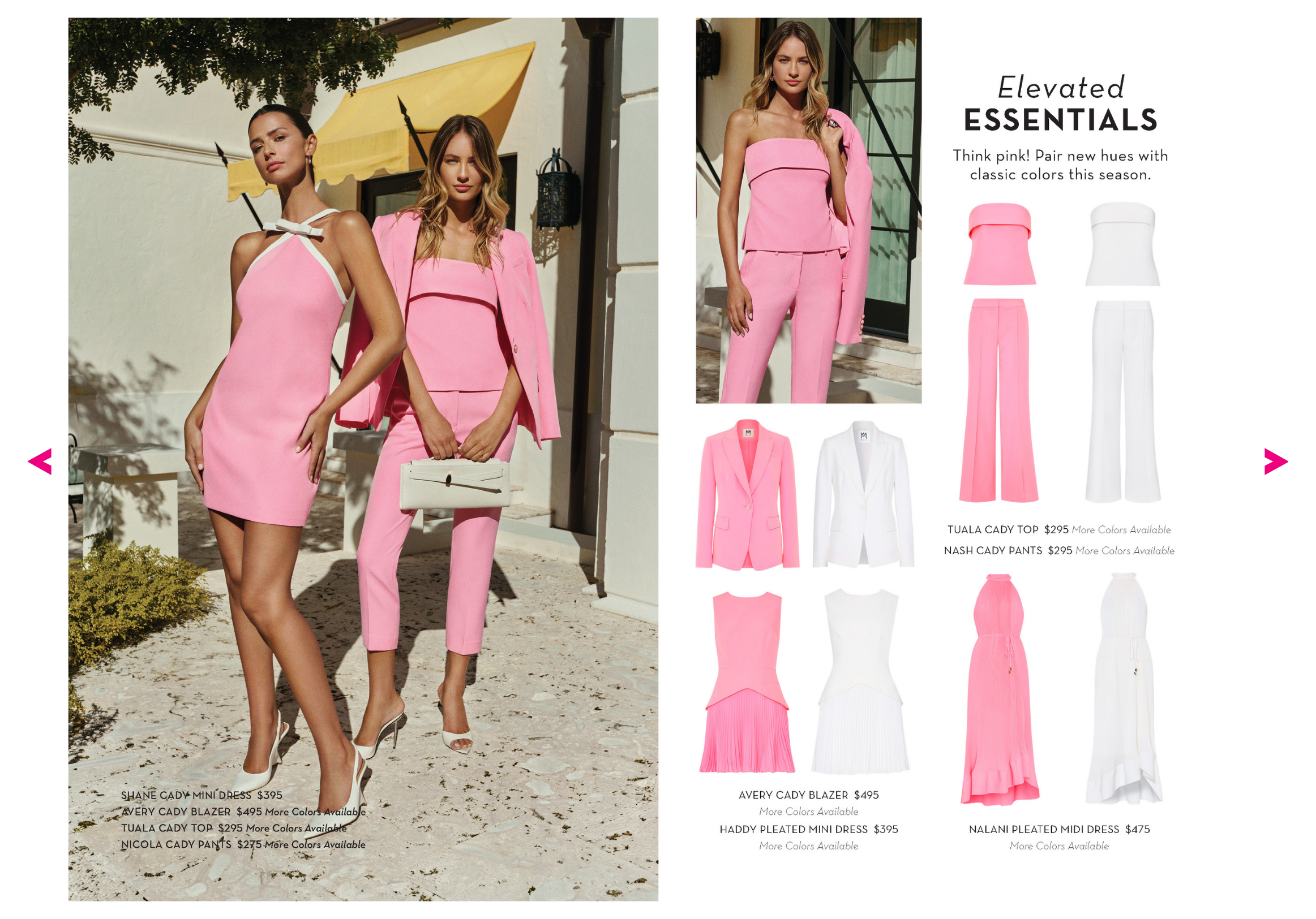 Model wears MILLY's Summer '26 Collection