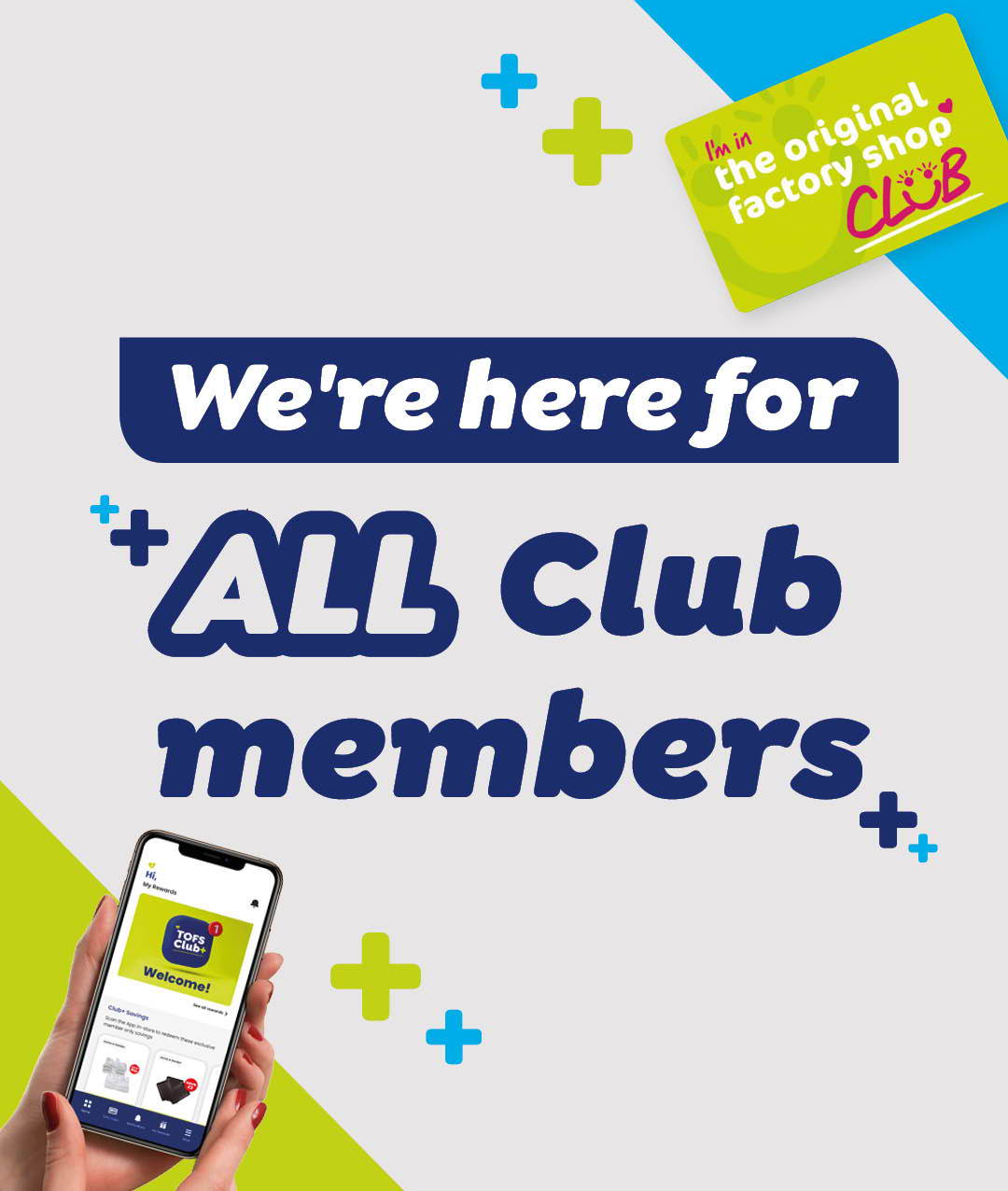 We're here for all Club members