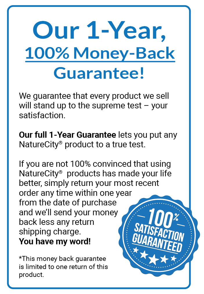 NatureCity guarantee