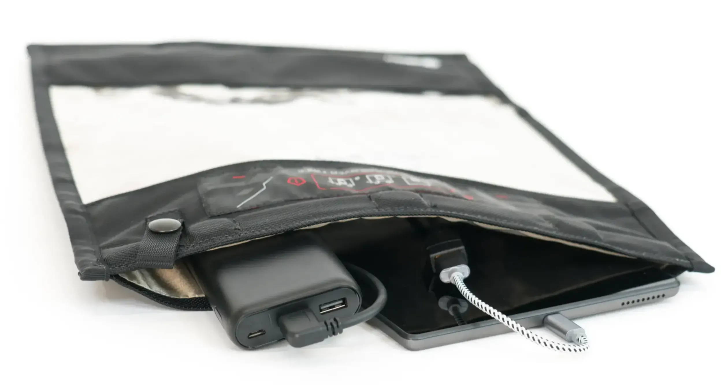 Mission Darkness™ NeoLok™ Faraday Bag for Phones with Battery