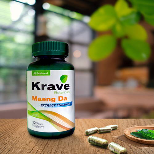  Krave Kratom Extract Enhanced Capsules Maeng Da