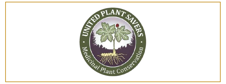 United Plant Savers Logo. Medicinal Plant Conservation.